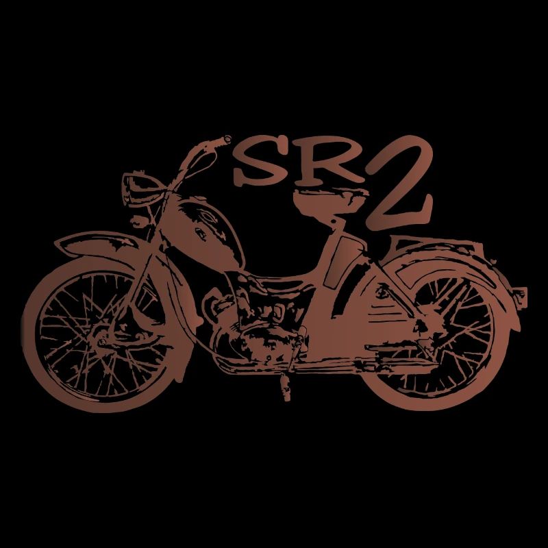 Simson SR2 rubinrot