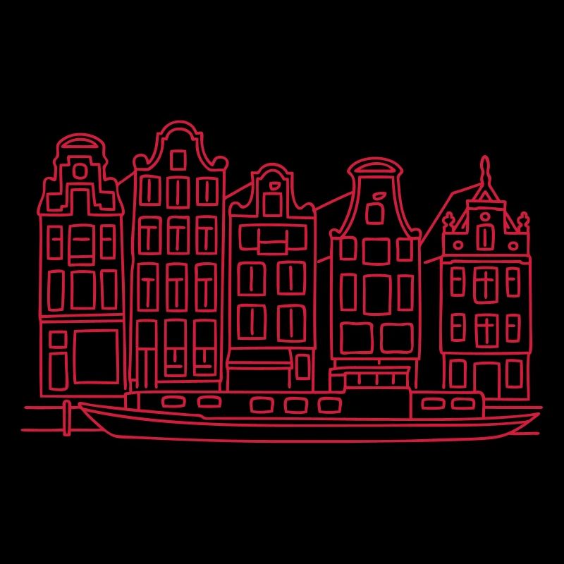 Amsterdam Grachtenhäuser