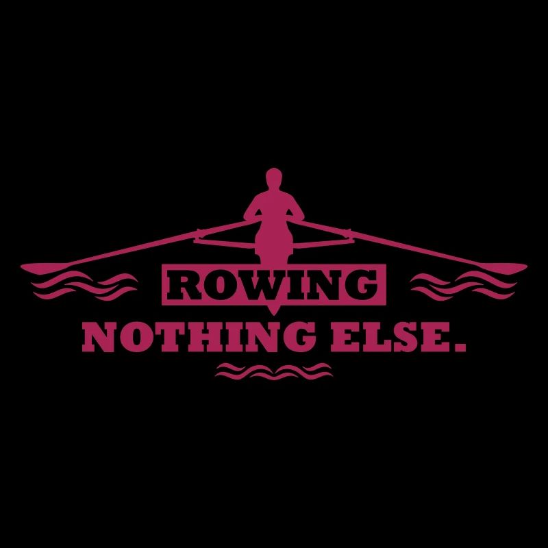 rowing nothing else Rudern Skull Boot Skiff