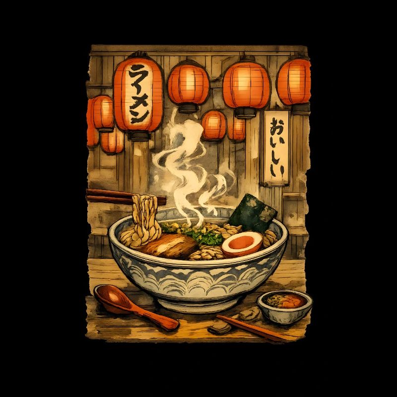 Ramen Nudelsuppe