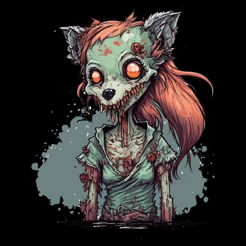 Zombie Füchsin