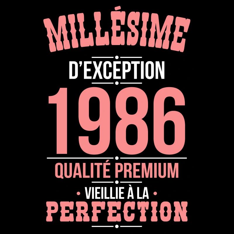 1986 – Millésime d’exception – Qualité premium