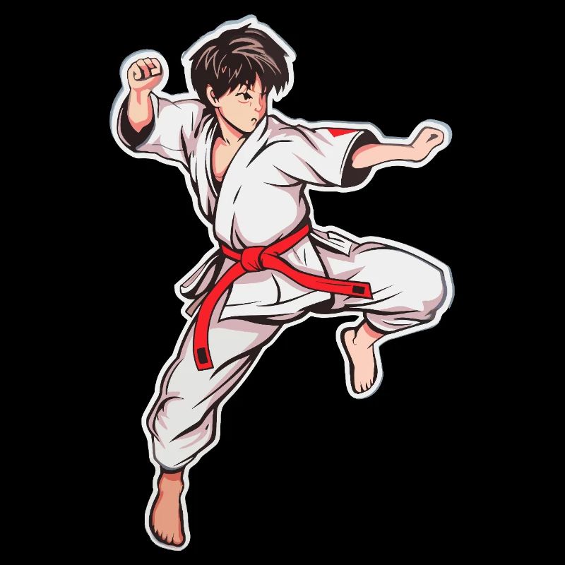 Karate Junge