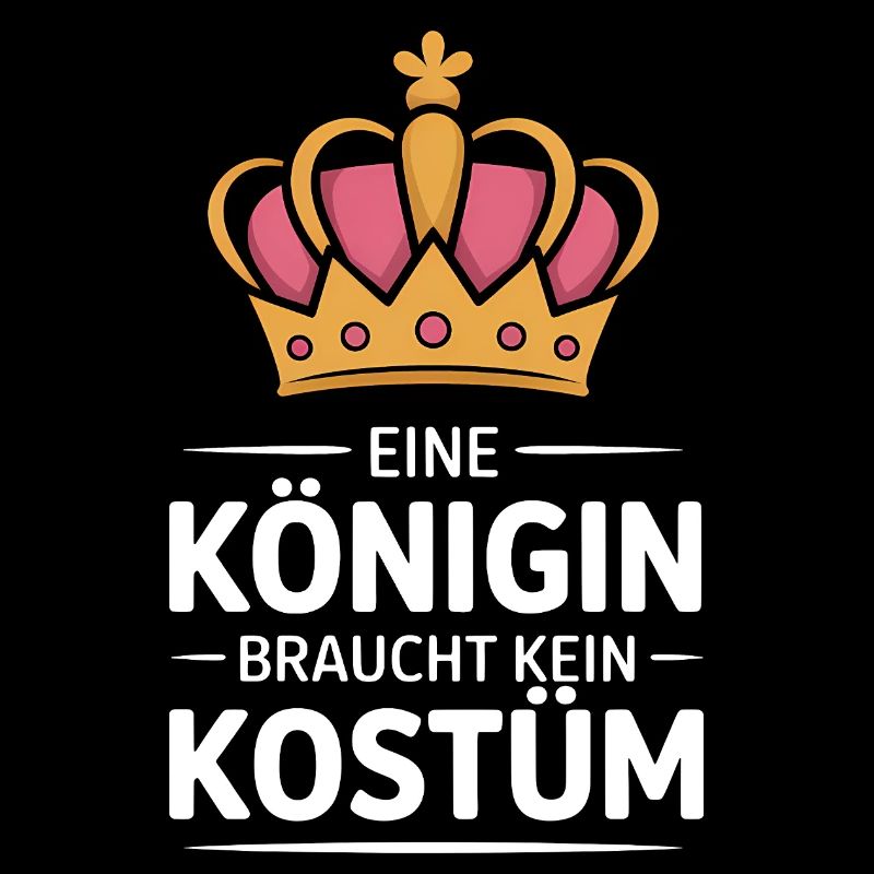 A queen doesn't need a costume