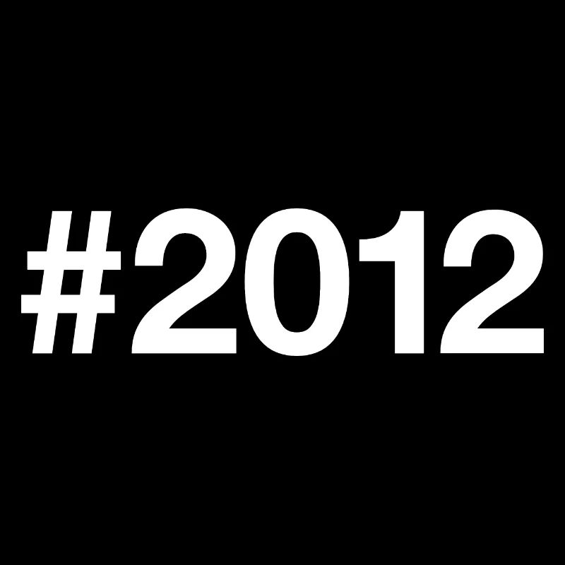 2012 Hashtag 13 years 13th birthday