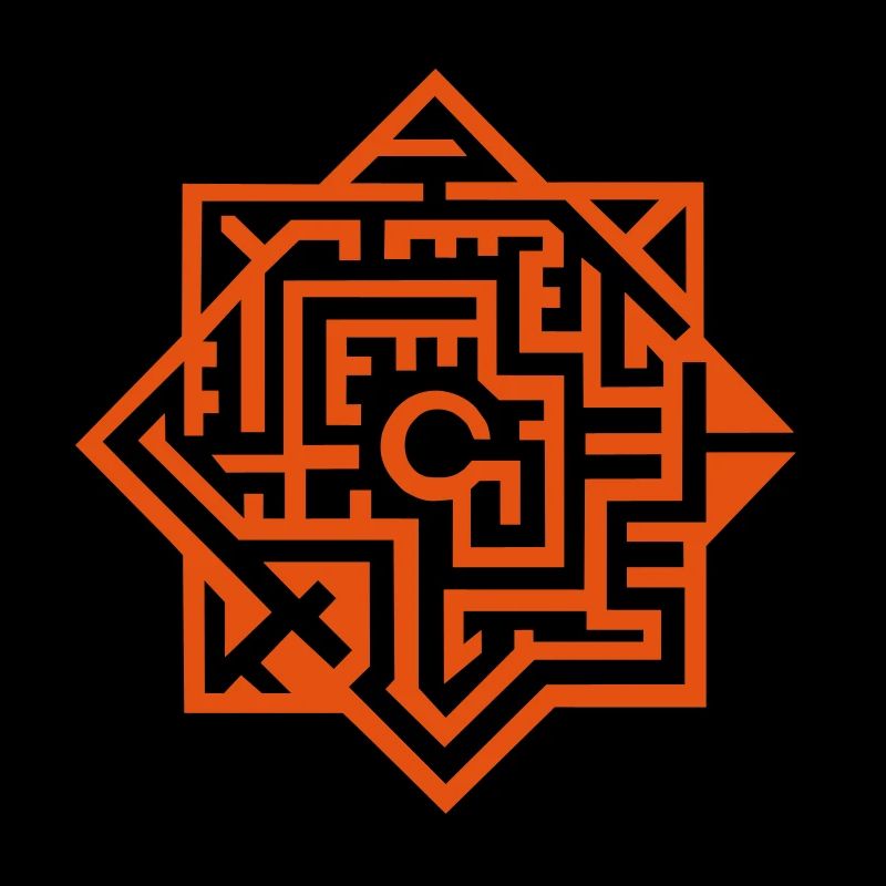 Mandala Labyrinth 2c