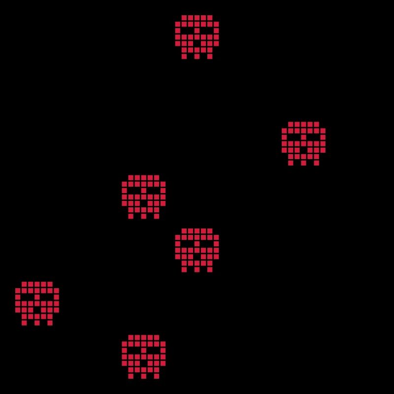 Pixel Skull Gaming Screen
