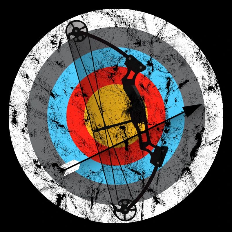 Archery Target Compound Bow Gift