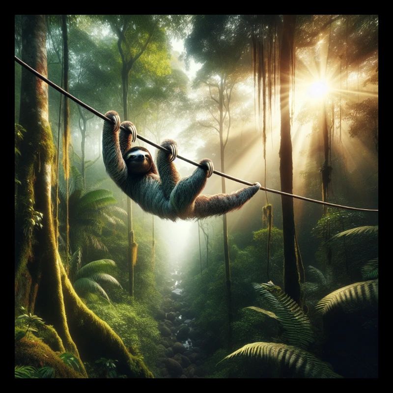 Sloth Wanderer SlackLine