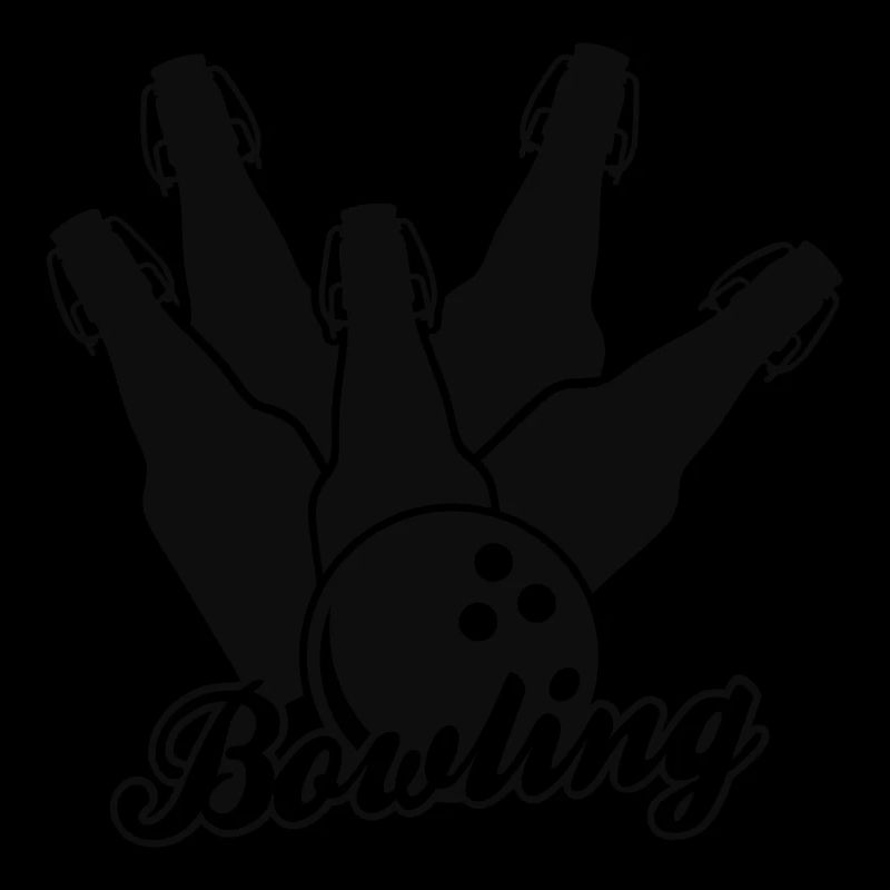 Bier Bowling einfarbig