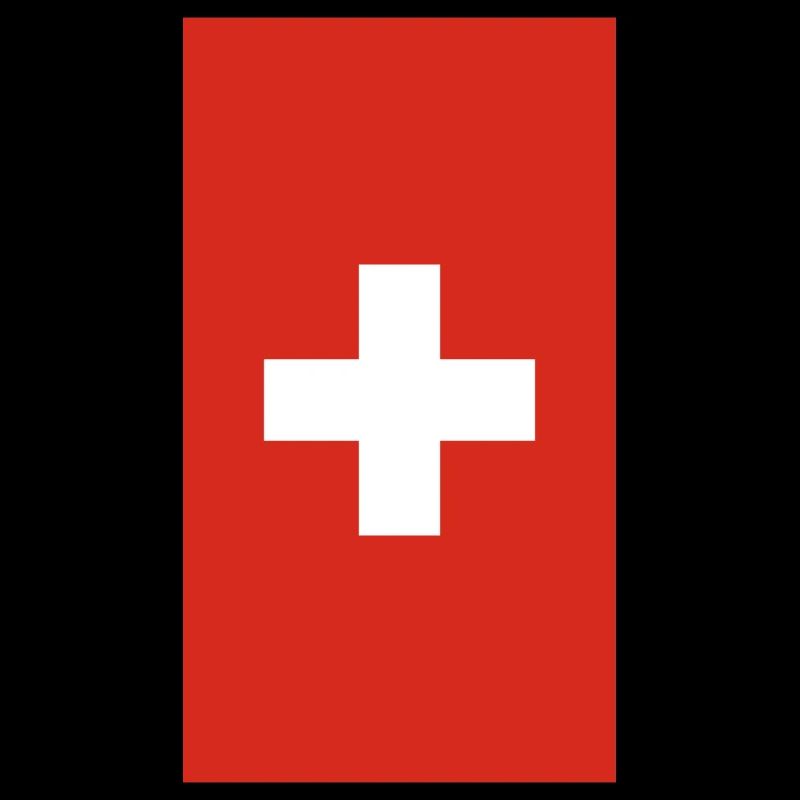 Cas téléphonique de drapeau suisse