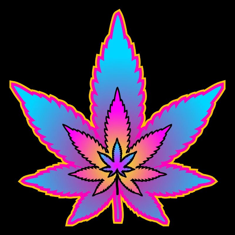 Cannabisblatt - Hanfblatt - Marihuana