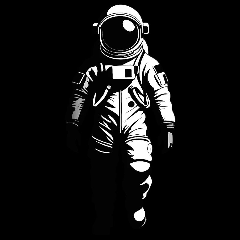 Astronaut - Beruf Design Sticker