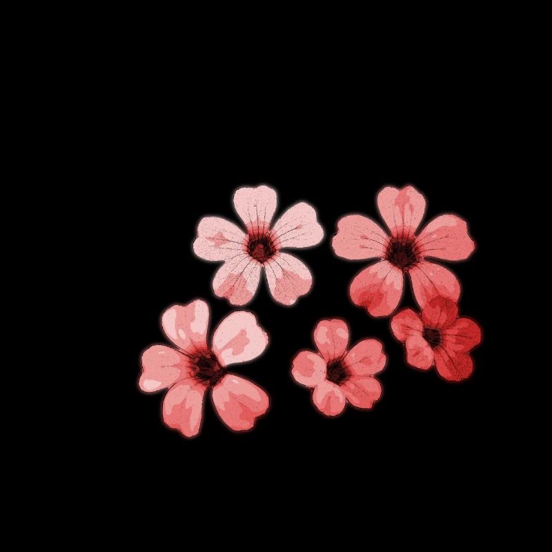 Blumen rot