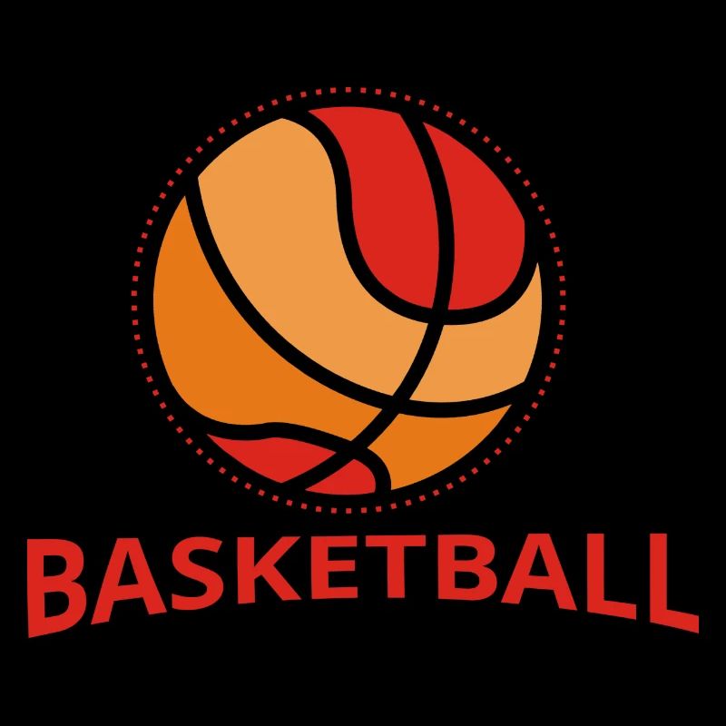 Basketball Retro Design
