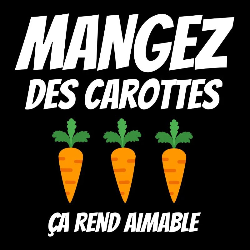 mangez des carottes, aimable