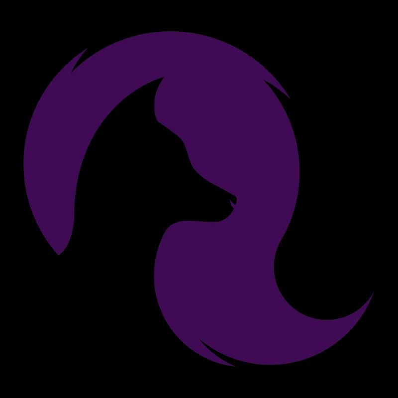 Wolf silhouette