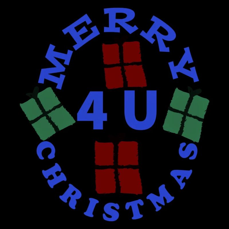 Lebendige Geschenke Weihnachtsdesign