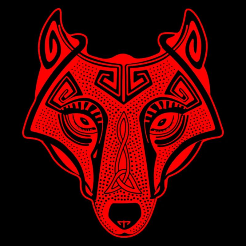 Wikingerwolf Fenrir walhalla