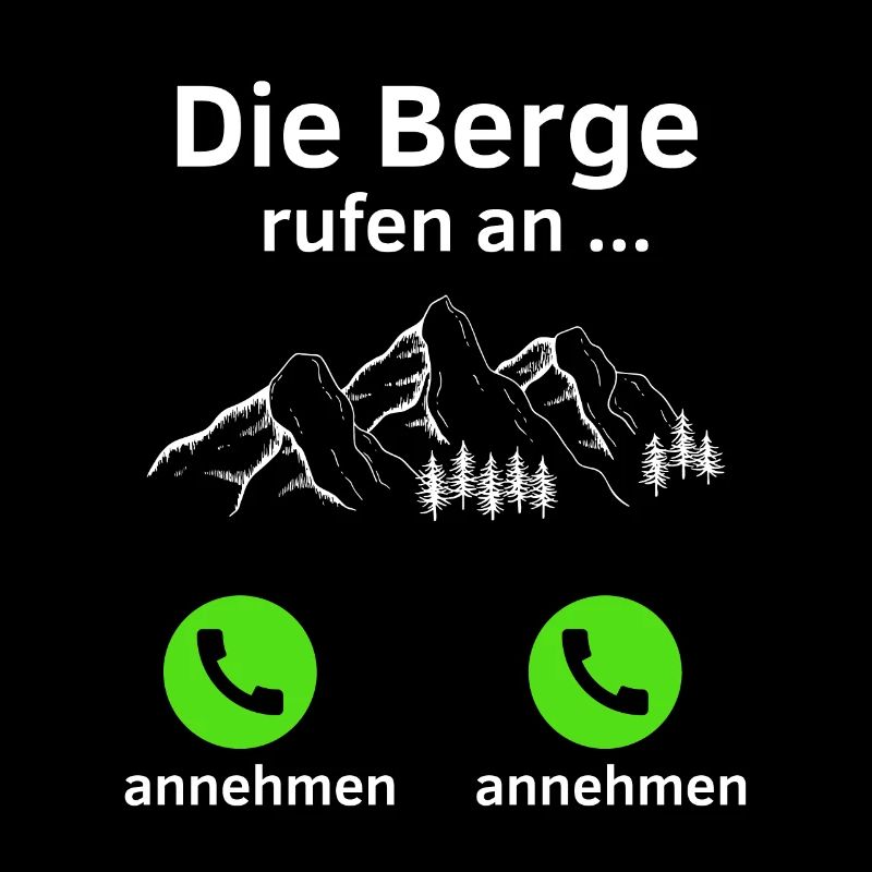 Die Berge rufen an - annehmen oder annehmen?