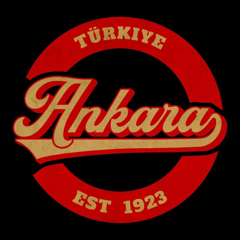 Ankara Vintage Logo Est 1923