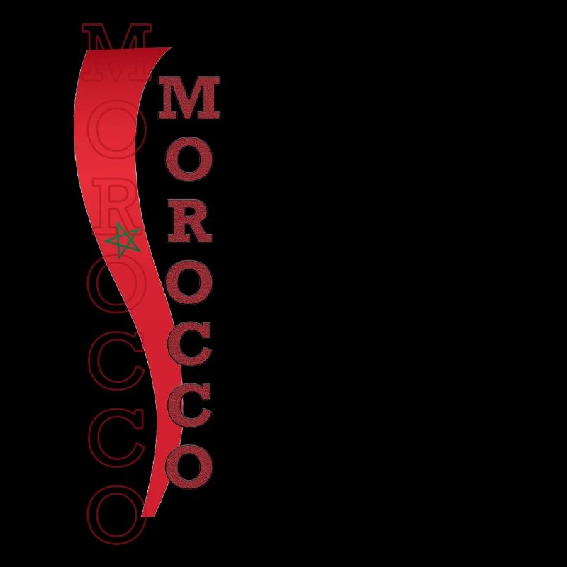 Drapeau du Maroc qui Inspire le Respect Admiration