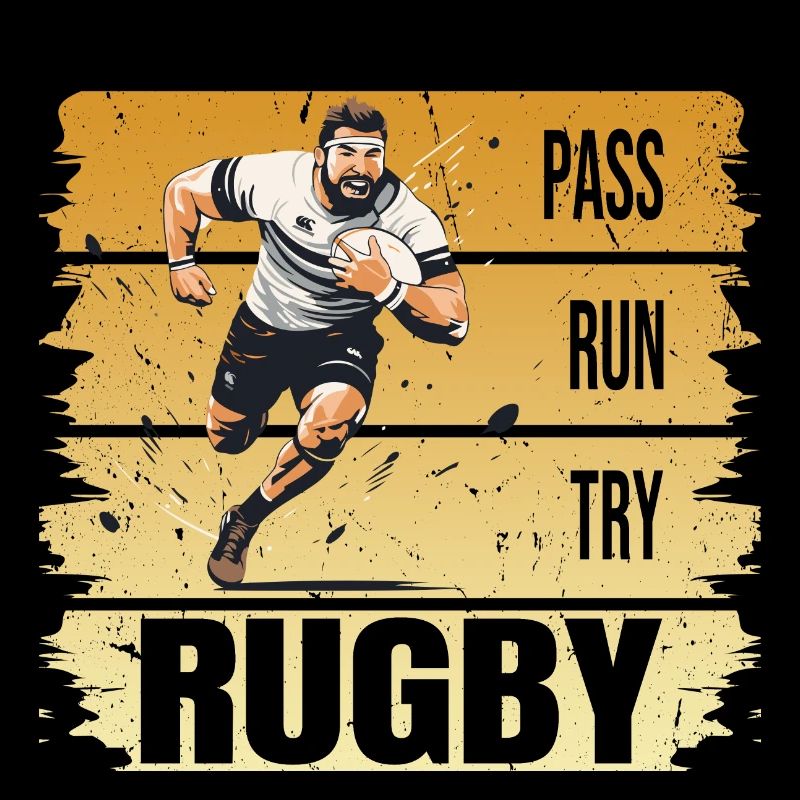 Pass - Run - Try - Rugby
