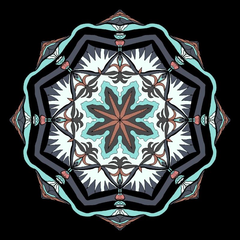 Mandala étoile de mer