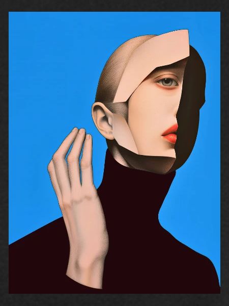 surreal portrait