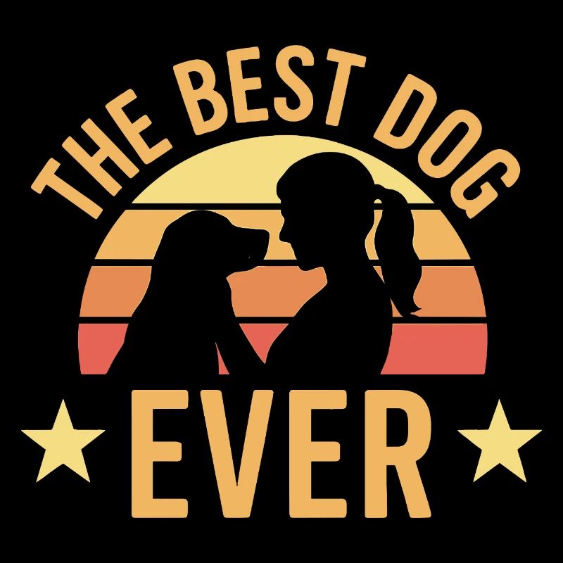 Best Dog Ever Sunset