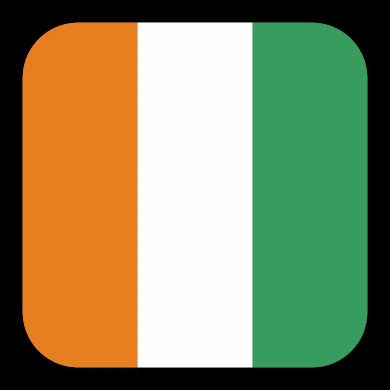 drapeau de la cote d ivoire
