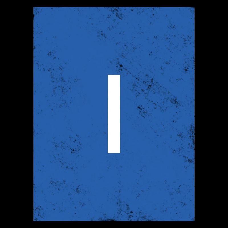 Règle bleue minimalisteDesign