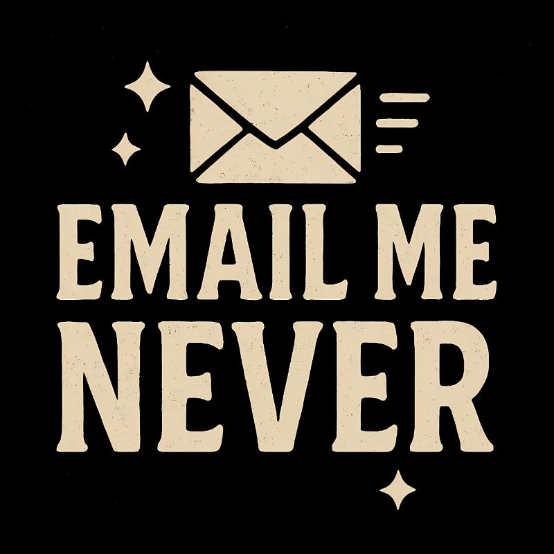 Humorvolle E-Mail Nie Design, Mitarbeiter