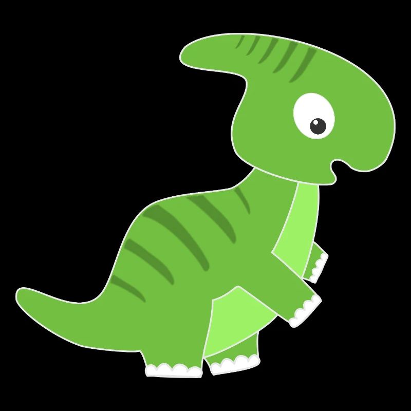 Green Dinosaur Kids Design