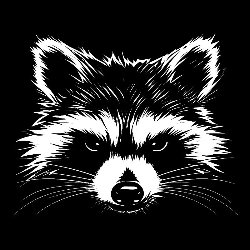 Waschbär weiß :)