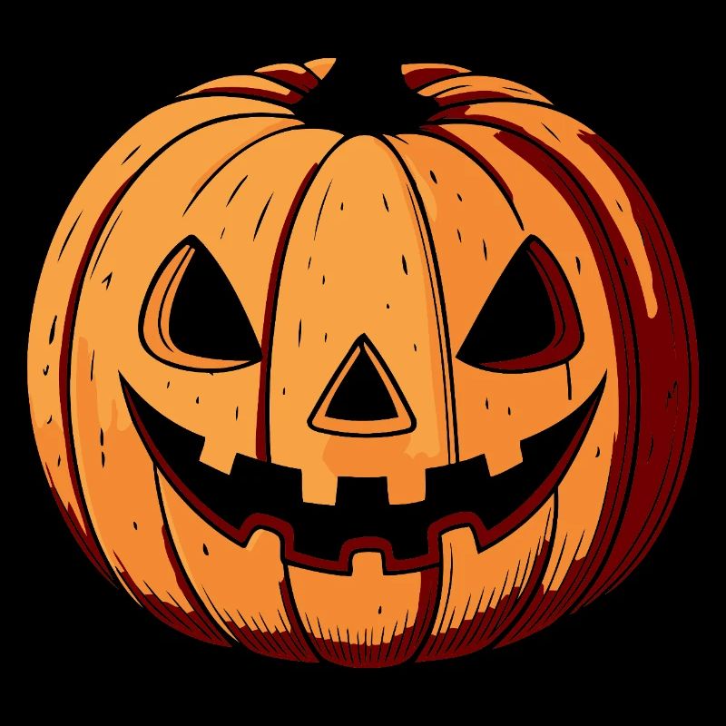 Citrouille Jack O Lantern Expressif