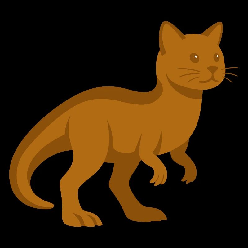 Trex Katze Dinosaurier