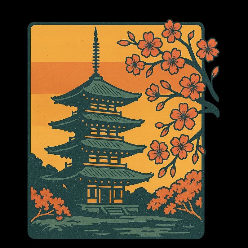 Japanischer Tempel