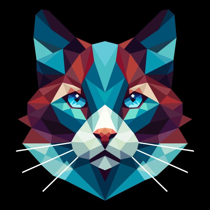 Cat Lowpoly