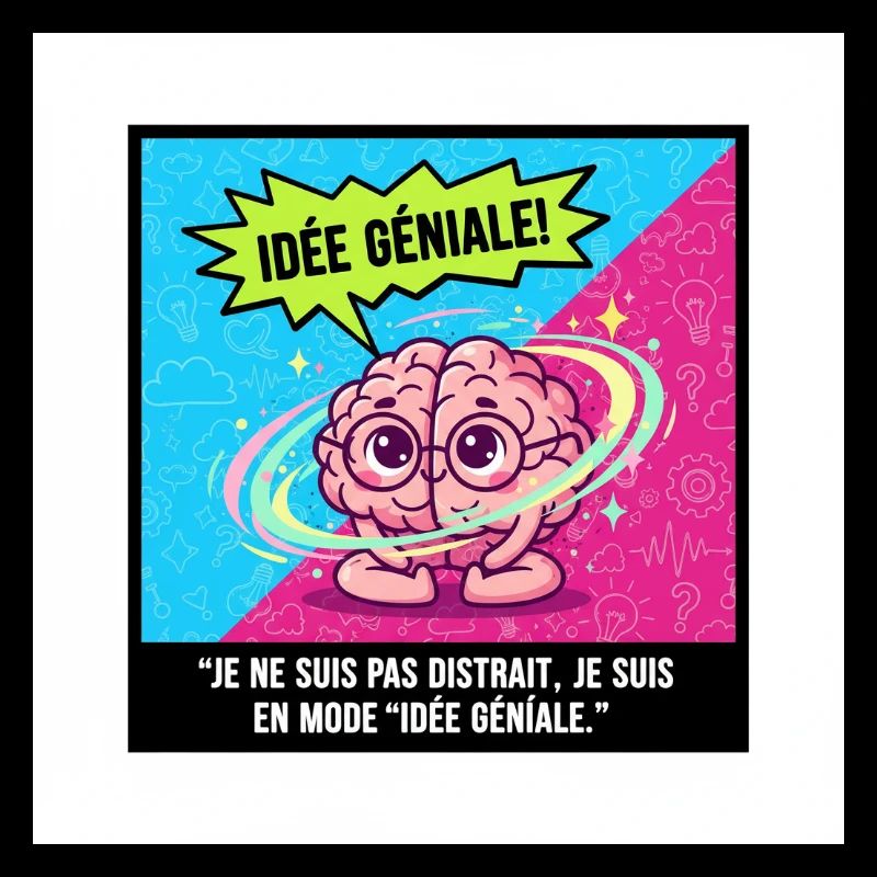 Idée Géniale Cerveau Pop