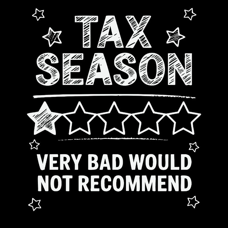 Saison des impôts - Conception de la note 1 étoile