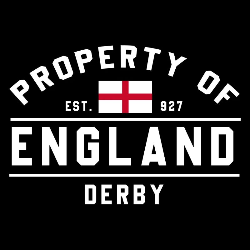 England Flagge Derby Muster