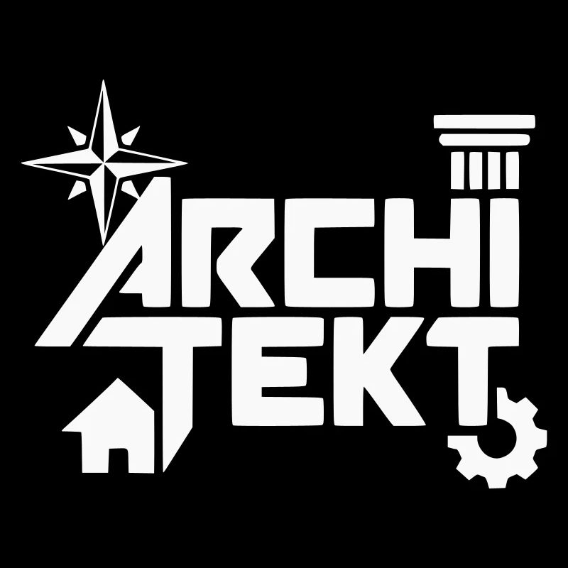 Architekt Schrift Kompass Design - Farbe variabel