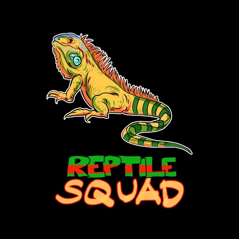 Graphique de l’équipe Iguane de l’Escadron Reptile