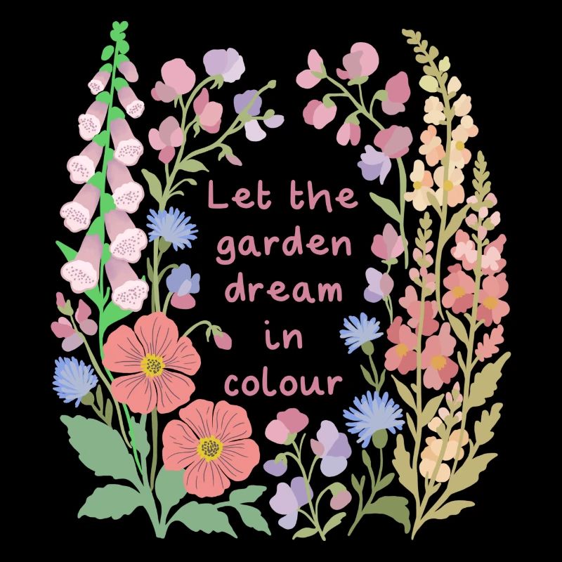 Pastel Garden Dream en couleur