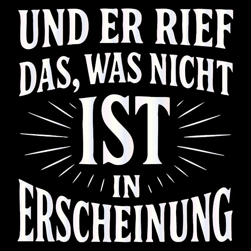 And he called forth that which is not