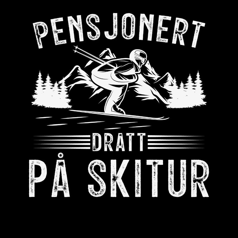Retraité emmené en vacances au ski