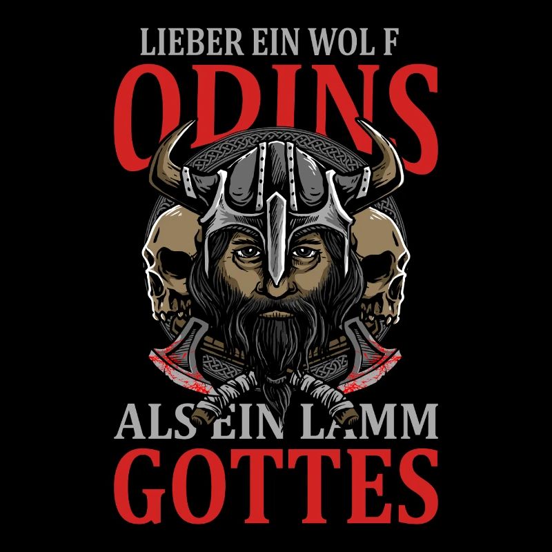 Lieber Ein Wolf Odins Als Ein Lamm Gottes Wikinger