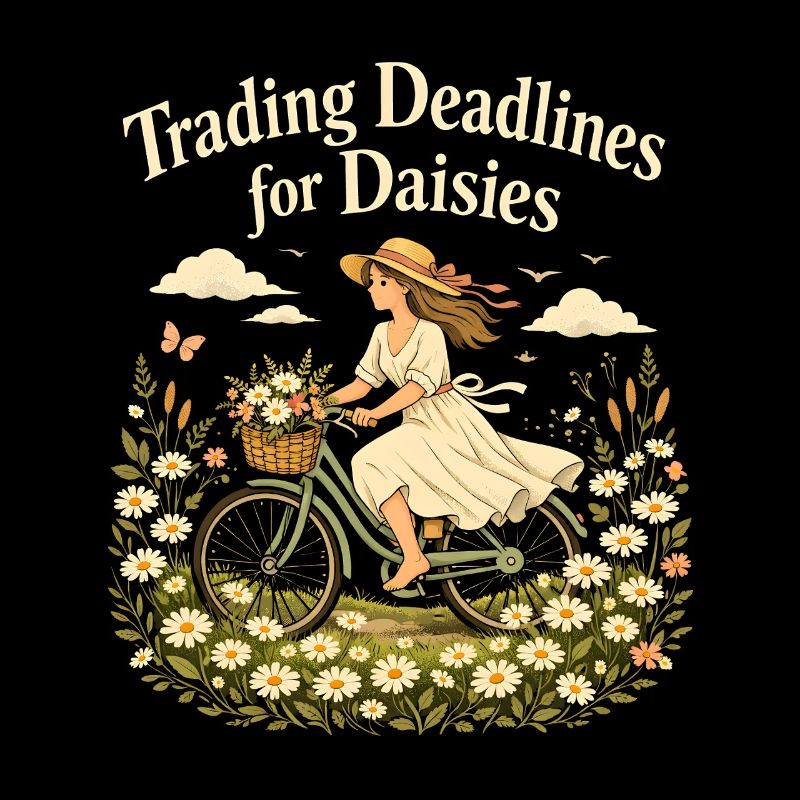 Deadlines gegen Gänseblümchen | Cottagecore