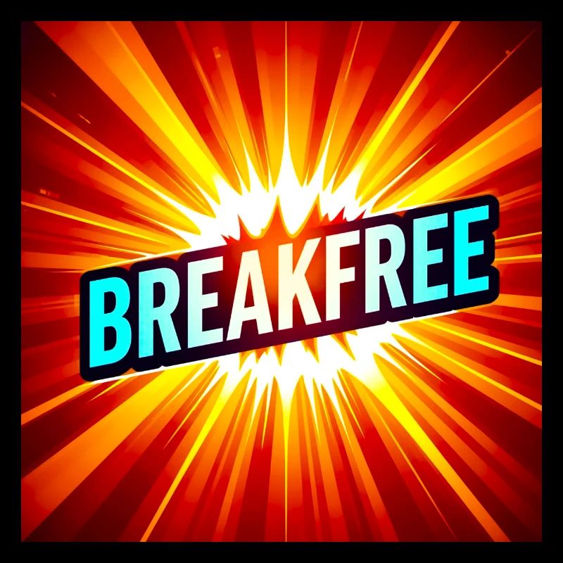 Breakfree Burst-Grafik